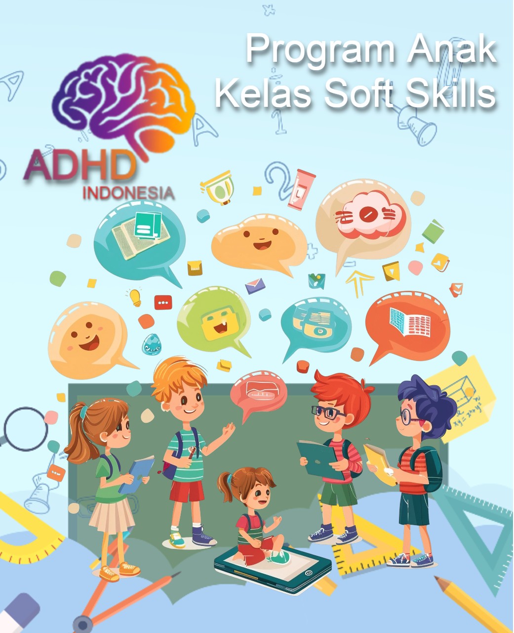 Program ADHD Indonesia Kabupaten Mamuju Tengah Kelas Soft Skills Anak ADHD